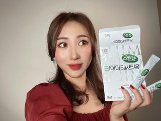 셀렉스스포츠 셀렉스 밀크세라마이드 저분자피쉬콜라겐 28포 X 1박스 — 4점을 준 리뷰어가 2021년 6월 올린 사용 사진