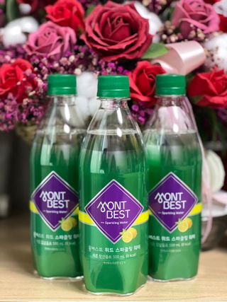 몽베스트 Montbest with Sparkling water Lemon OR Lime 20병(랜덤) — 5점을 준 리뷰어가 2021년 10월 올린 사용 사진