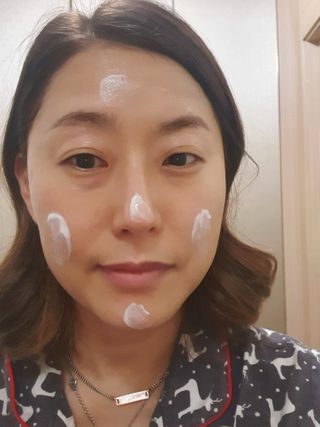 CONC 콩크 미로탐누스 안티링클 화이트닝 크림 — 4점을 준 리뷰어가 2021년 2월 올린 사용 사진