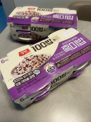[구매평]양반 동원 양반 100밥 흑미밥, 130g, 12개 — 5점을 준 리뷰어가 2025년 5월 올린 사용 사진