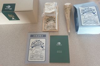 [달리살다] 자연에서 온 천연 비누 소프넛, 프레시버블의 유기농 소프넛 브러쉬 세트 — 5점을 준 리뷰어가 2021년 4월 올린 사용 사진