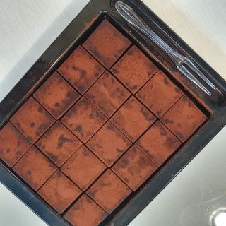 연말/새해선물 동물성 지방 NO 맛있는 비건 생초콜릿 카카올라다크 생초콜릿 — 5점을 준 리뷰어가 2021년 10월 올린 사용 사진
