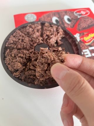 NISSIN 닛신 크리스피 초코 — 5점을 준 리뷰어가 2023년 1월 올린 사용 사진