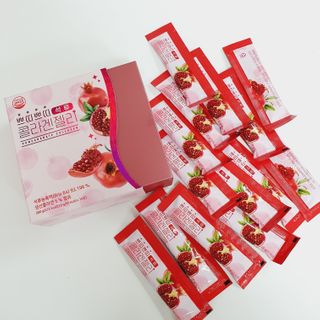 헬스업_쁘띠쁘띠석류콜라겐젤리_20g x 14포 — 5점을 준 리뷰어가 2021년 3월 올린 사용 사진