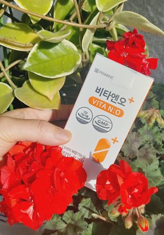 프리마인 성큼다가온 봄, 이너뷰티를 챙겨야 피부도 화사하게, 컨디션도 활기차게. 흡수율을 높인 고효율 비타민. — 5점을 준 리뷰어가 2023년 3월 올린 사용 사진
