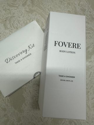 테이크어샤워 [쿠팡+할인쿠폰+무료배송] 포베레 바디로션 FOVERE BODY LOTION 250ML — 5점을 준 리뷰어가 2025년 10월 올린 사용 사진