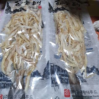[오늘바스켓] 용대리 손질하늘태 130g — 5점을 준 리뷰어가 2021년 5월 올린 사용 사진