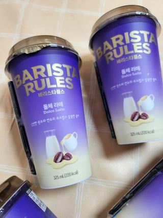 바리스타룰스 돌체 라떼 — 5점을 준 리뷰어가 2023년 4월 올린 사용 사진