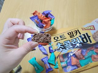 델리스 오트 밀키 초콜릿 바 — 5점을 준 리뷰어가 2023년 1월 올린 사용 사진