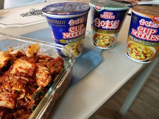 NISSIN 닛신 컵누들  4종 - 씨푸드오리지날, 씨푸드 스파이시, 씨푸드 커리, 씨푸드 XO소스 — 5점을 준 리뷰어가 2022년 12월 올린 사용 사진