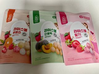 아비삭라이스볼 3종 /딸기,후르츠,단호박 — 3.5점을 준 리뷰어가 2021년 7월 올린 사용 사진