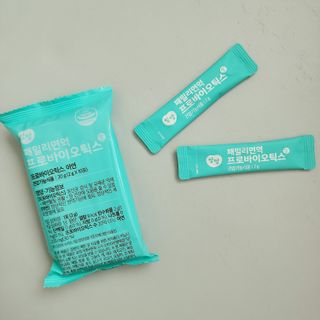 앙팡 패밀리면역 프로바이오틱스 2g x 100포 — 5점을 준 리뷰어가 2022년 10월 올린 사용 사진