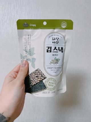 더빈트 와삭바삭 김스낵 — 2점을 준 리뷰어가 2023년 2월 올린 사용 사진
