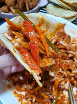 한성기업 와일드 크래미 — 5점을 준 리뷰어가 2021년 10월 올린 사용 사진