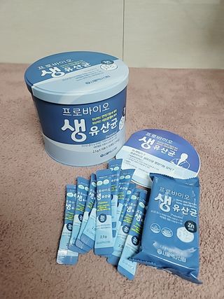 서울약사신협_프로바이오생유산균_2.5G x 100포 — 4.5점을 준 리뷰어가 2021년 1월 올린 사용 사진