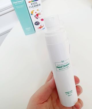 셀바이져 항균 스프레이 핸드워시 + 키즈세정제 SET — 5점을 준 리뷰어가 2021년 3월 올린 사용 사진