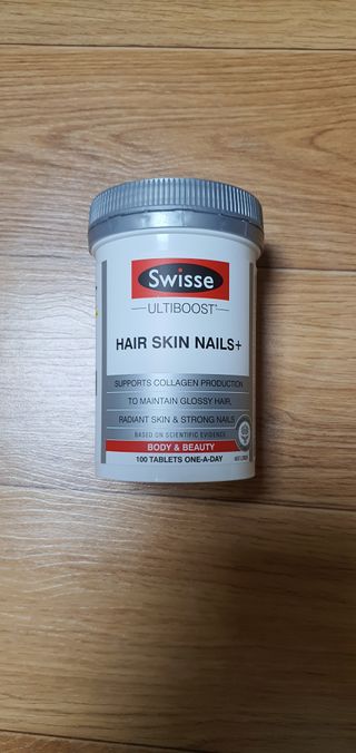 Swisse 스위스 헤어스킨네일 100정 — 5점을 준 리뷰어가 2021년 9월 올린 사용 사진
