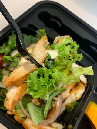 참살이도시락 작심삼일 샐러드도시락 3개 맛보기 새벽배송 또는 택배배송 — 5점을 준 리뷰어가 2021년 9월 올린 사용 사진