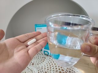 메디타민 인체유래 비피더스 포스트 프로바이오틱스 — 5점을 준 리뷰어가 2021년 10월 올린 사용 사진
