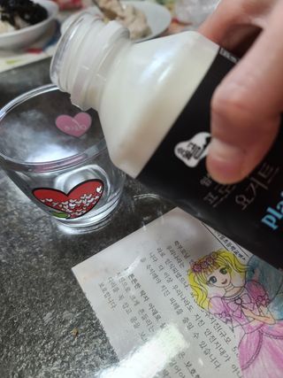 숲골 임실치즈마을 프로바이오 요거트 450ml 2개 — 5점을 준 리뷰어가 2021년 10월 올린 사용 사진