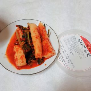 셰프애찬 알타리김치 총각김치 1kg — 5점을 준 리뷰어가 2022년 10월 올린 사용 사진