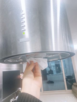 햅스 세균없는 주방 대형 2팩, HAPS sanitizer wipe — 4점을 준 리뷰어가 2021년 12월 올린 사용 사진