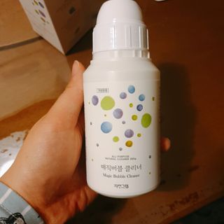 자연그램 매직버블클리너 250g — 5점을 준 리뷰어가 2021년 2월 올린 사용 사진