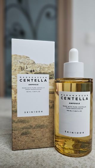 [스킨1004] 마다가스카르 센텔라 앰플 100ml — 5점을 준 리뷰어가 2024년 5월 올린 사용 사진