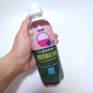 더그레잇티 콤부차 [매일유업] 더그레잇티 44kcal 콤부차 300ml *12개입 (오리지널 6개+베리리치 6개) — 5점을 준 리뷰어가 2023년 7월 올린 사용 사진