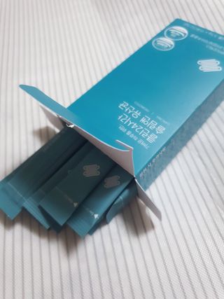 클린24시간 슬림앤유산균 1박스 (3.5g X 15포) — 5점을 준 리뷰어가 2022년 7월 올린 사용 사진