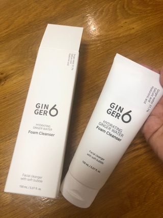GINGER6 하이드레이팅 진저 워터 폼클렌징 — 4.5점을 준 리뷰어가 2021년 10월 올린 사용 사진