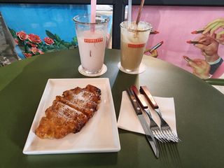 [유슬립 평촌점] 음료2 + 디저트1 or 팥빙수1 중 택1 — 5점을 준 리뷰어가 2021년 8월 올린 사용 사진