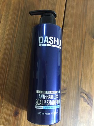 다슈코리아 다슈 데일리 단백질 한방 두피 골드 샴푸 500ml — 5점을 준 리뷰어가 2021년 1월 올린 사용 사진