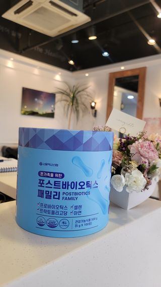 서울약사신협_포스트바이오틱스패밀리_5g x 100포 — 5점을 준 리뷰어가 2021년 5월 올린 사용 사진