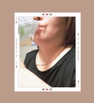 아쿠아스 플레이버워터 ★[아쿠아스] 제로칼로리 플레이버워터 복숭아/청포도 1BOX 20개입 — 5점을 준 리뷰어가 2021년 4월 올린 사용 사진