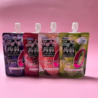 ORIHIRO 오리히로 곤약젤리 제로칼로리 130g 4종 4팩(맛별로 1팩씩) — 5점을 준 리뷰어가 2023년 1월 올린 사용 사진