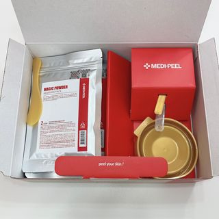 메디필 레드 락토 콜라겐 모델링 팩 — 4.5점을 준 리뷰어가 2021년 3월 올린 사용 사진
