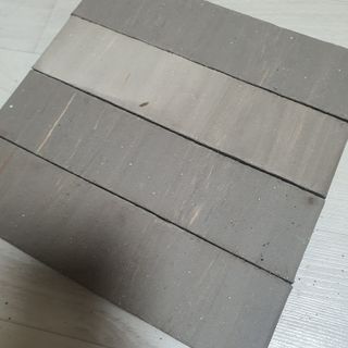 [신흥산업] 붙이는 벽돌 황토 파벽돌 230mm 45장,  욕실 인테리어 실내장식 셀프인테리어 — 5점을 준 리뷰어가 2023년 5월 올린 사용 사진