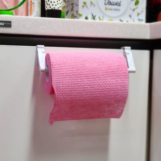 위케어 일회용 향균 수세미 50매 2롤 세트 총 100매 Pink — 5점을 준 리뷰어가 2021년 2월 올린 사용 사진