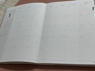리훈 2024다이어리 아이라이크 모눈다이어리 — 5점을 준 리뷰어가 2023년 9월 올린 사용 사진