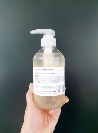 빅그린 니치 퍼퓸 바이옴바디워시 500ml(상탈, 블랙베리&베이, 블랑쉐 3종 중 택1) — 5점을 준 리뷰어가 2022년 8월 올린 사용 사진