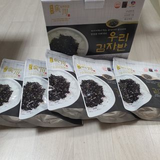 광천우리맛김 우리집밥도둑 맛있는광천김 우리김자반 50g 5봉 — 5점을 준 리뷰어가 2021년 11월 올린 사용 사진