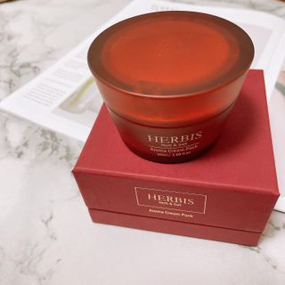 약손명가코스메틱 헤르비스 아로마 크림팩 50ml — 5점을 준 리뷰어가 2021년 2월 올린 사용 사진
