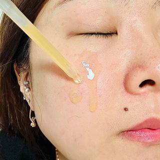 청담로즈 로즈블랑 화이트닝 슈퍼 리페어 리커버리 앰플 — 5점을 준 리뷰어가 2023년 7월 올린 사용 사진
