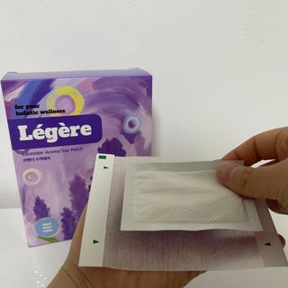 [레제르] 아로마 수액패치 발패치 30매입 -라벤더향/유칼립투스향/대나무향 — 5점을 준 리뷰어가 2022년 11월 올린 사용 사진