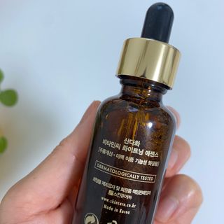 스킨큐어 산다화 비타민c 화이트닝 에센스 30ml — 5점을 준 리뷰어가 2023년 7월 올린 사용 사진