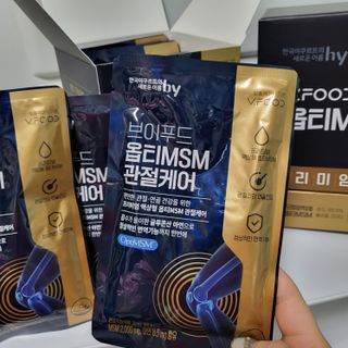 [브이푸드] 옵티MSM 관절케어 (70ml x30포) — 5점을 준 리뷰어가 2022년 6월 올린 사용 사진