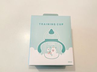 유비맘 트라이탄 코니빨대컵_컬러 랜덤 발송 — 5점을 준 리뷰어가 2021년 2월 올린 사용 사진