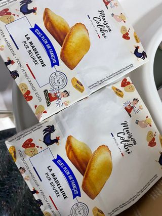 [메종콜리브리] 프랑스 마들렌 메종콜리브리 플레인 마들렌 2팩 — 5점을 준 리뷰어가 2022년 2월 올린 사용 사진