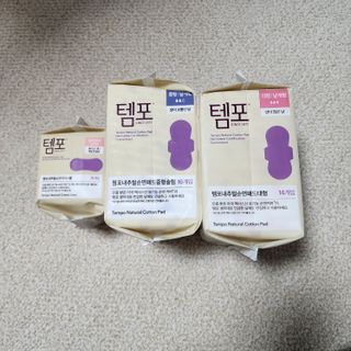 N[템포] 템포 패드 내추럴 순면 생리대 SET(중형 슬림 + 대형 + 라이너) — 4.5점을 준 리뷰어가 2024년 2월 올린 사용 사진